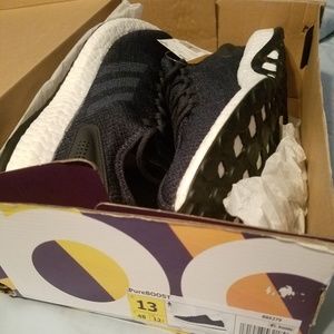 Adidas Pureboost Dark Navy Blue size 13 shoes New